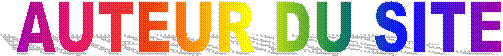AUTEUR DU SITE